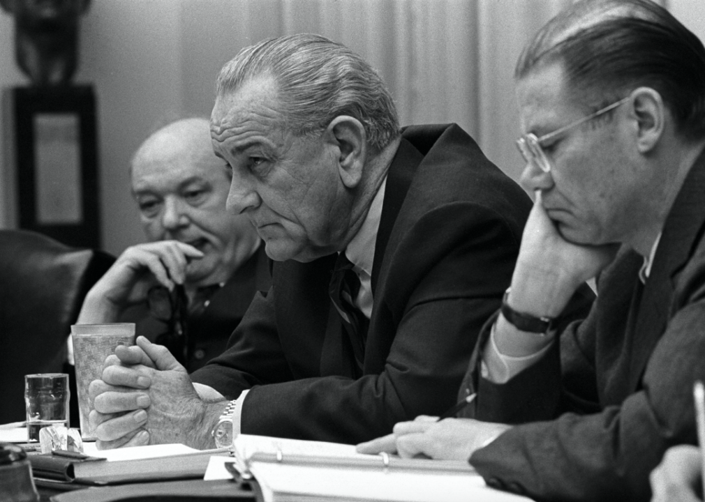 1968: The Cabinet room